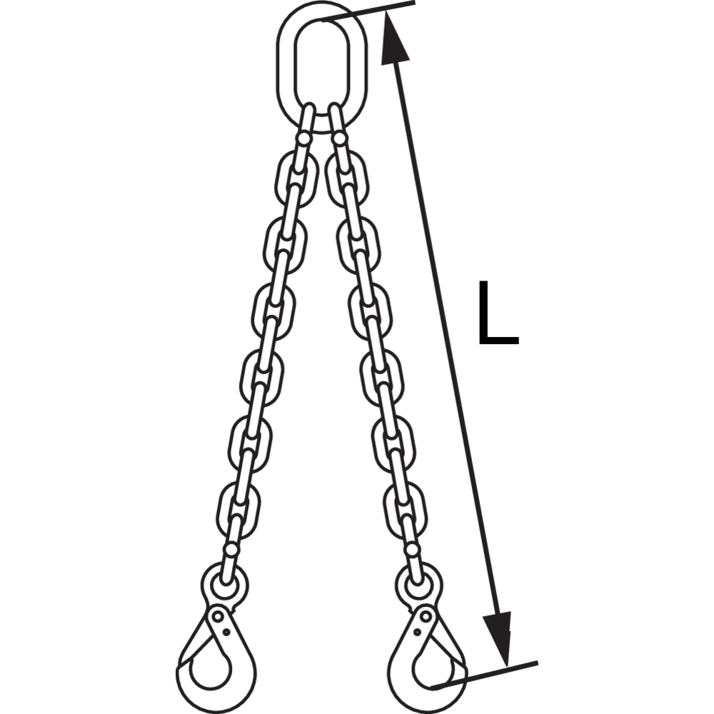 Chain sling technical information Certex Estonia